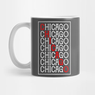 Chicago Typography Mug